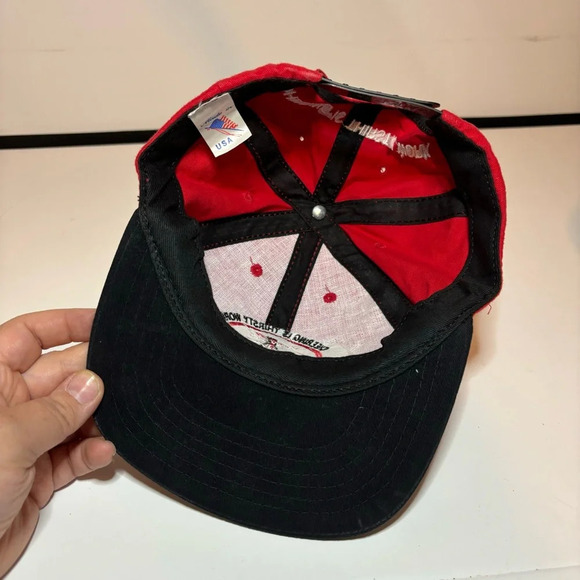 Vintage 1996 Olympics Coca Cola Cheering is Thirsty Work Made USA Snapback - Picture 7 of 8